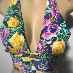 Floral Halter Top